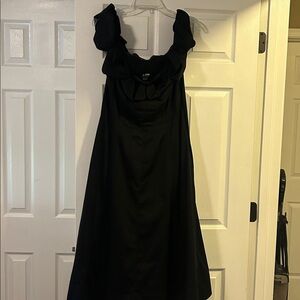 Elegant Black Sleeveless Dress